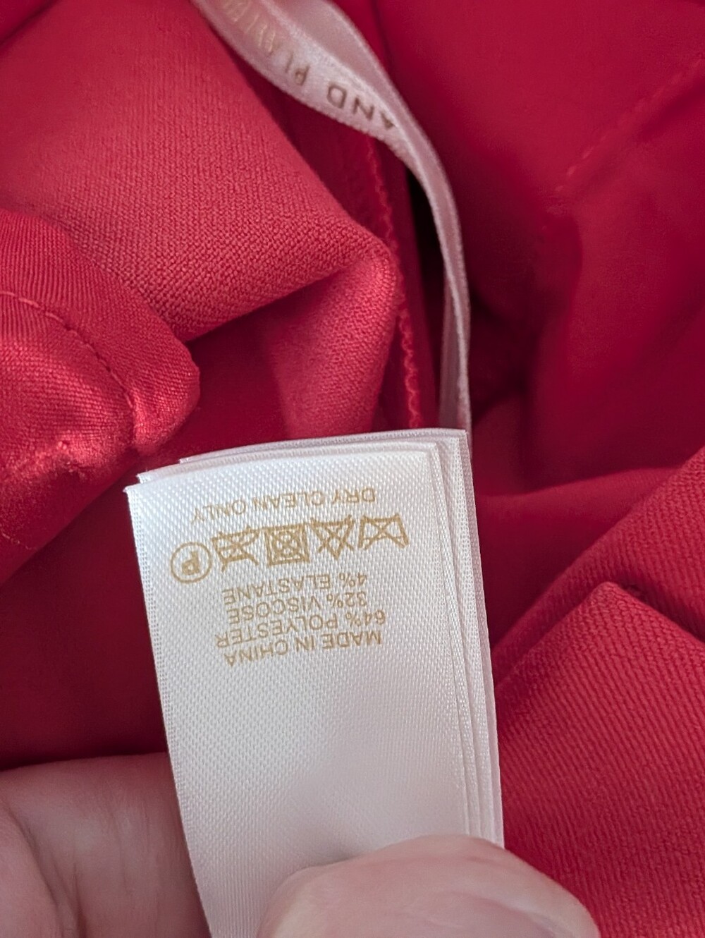 Kate Spade Red Pleated Ankle Trousers Size 2 Tailored Cuffed Dress Pants - Picture 6 of 15